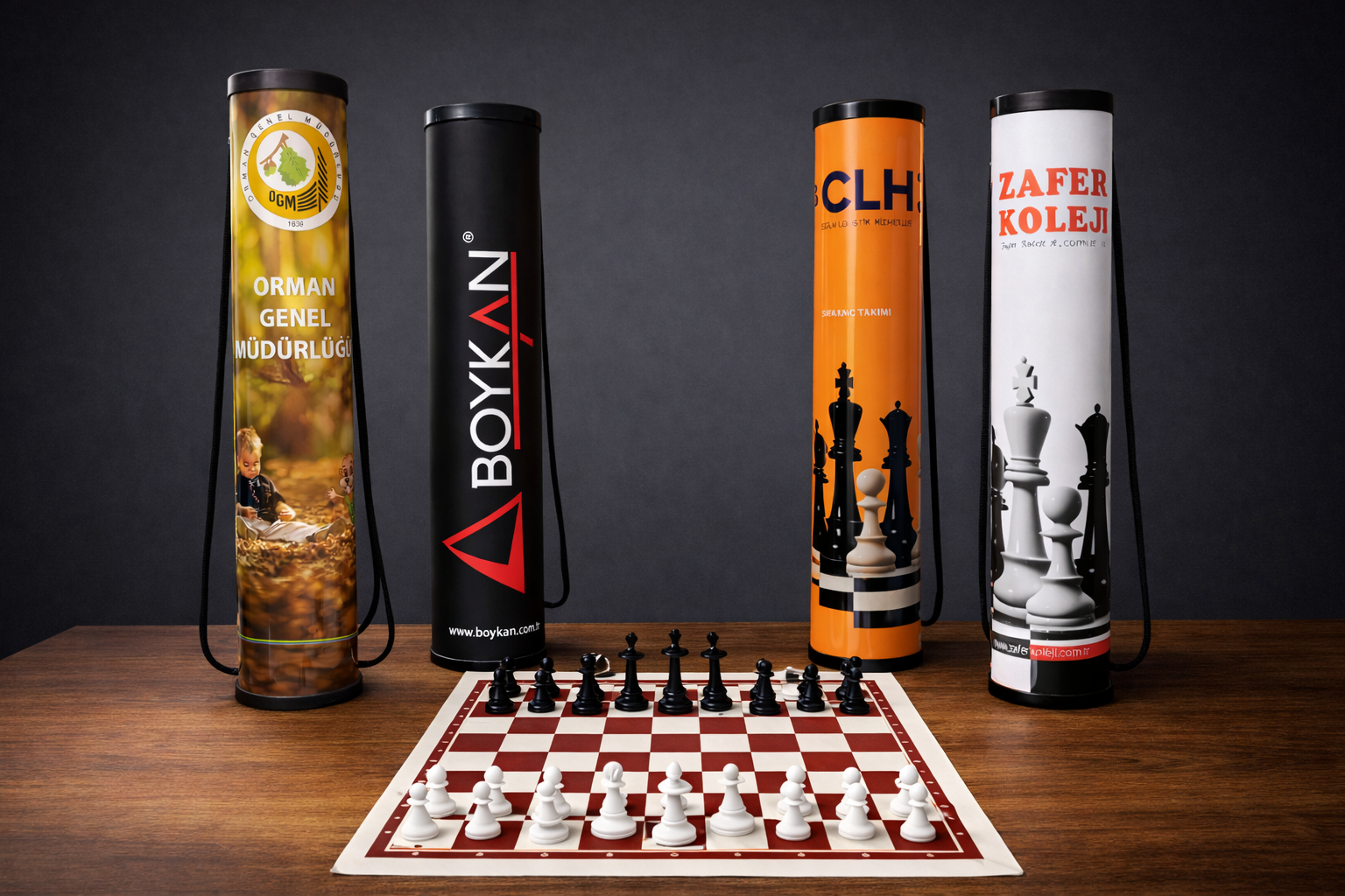 1 - Promosyon Rulo Satranç takımı (İmalat)